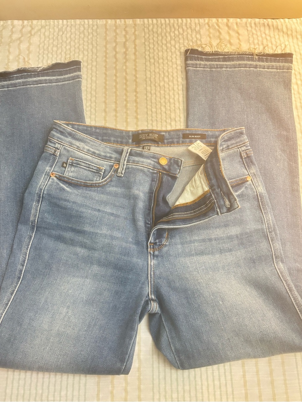 Judy Blue Light Wash Boot Cut Jeans
